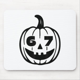 Six Seven Halloween Costume For Students Teachers Mouse Mat