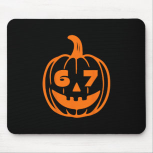 Six Seven Halloween Costume For Teachers Students Mouse Mat