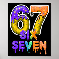 Six Seven Ice Cream Drip Gen Alpha Slang 6 7 Meme 