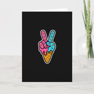 Six Seven Ice Cream Drip Sport 67 Cool Meme  Card