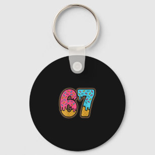Six Seven Ice Cream Drip Sport 67 Fun Mason Meme ( Key Ring