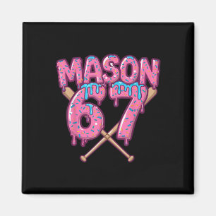 Six Seven Ice Cream Drip Sport 67 Fun Mason Meme _ Magnet