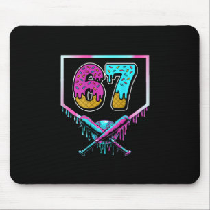 Six Seven Ice Cream Drip Sport 67 Fun Mason Meme ( Mouse Mat