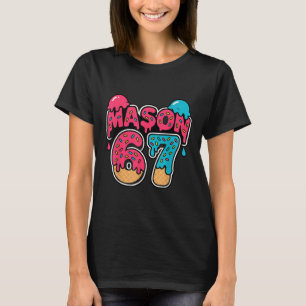 Six Seven Ice Cream Drip Sport 67 Fun Mason Meme T-Shirt