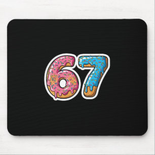 Six Seven Ice Cream Drip Sports Cool Meme 67 Funny Mouse Mat