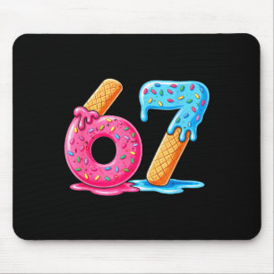 Six seven ice cream mouse mat