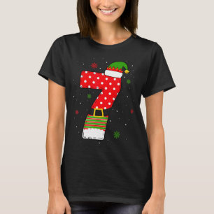 Six Seven Matching 67 Christmas Elf Hat Meme Gen A T-Shirt