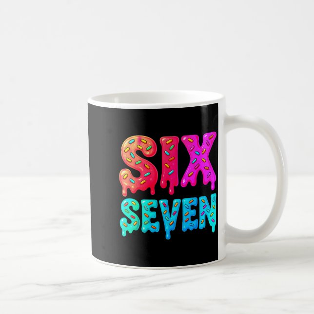 Six Seven Meme 67 Srts Jersey For Boys Girls Kids  Coffee Mug (Right)