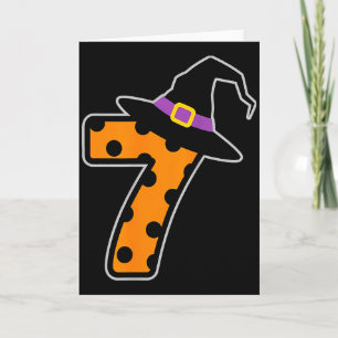Six Seven Meme 6 7 Halloween Costume Couple  Card
