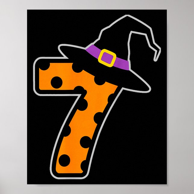 Six Seven Meme 6 7 Halloween Costume Couple  Poster (Front)