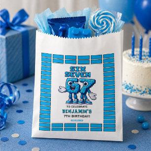 Six Seven Meme 7th Birthday   Funny Trendy Favour Bags