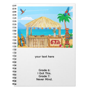 six seven meme back to school notebook