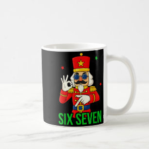 Six Seven Meme Funny Holiday Toy Soldier  Coffee Mug