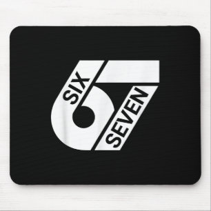 Six Seven Meme Funny Mouse Mat