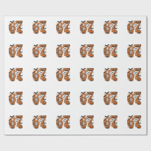  Six Seven Meme Halloween 67 Mason Spooky  Wrapping Paper