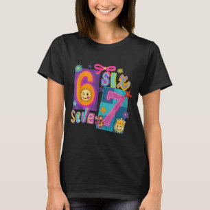 Six Seven Meme Number 67 Player Or 67th Birthday G T-Shirt