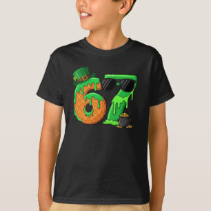 six seven meme saint Patrick day 2026 T-Shirt