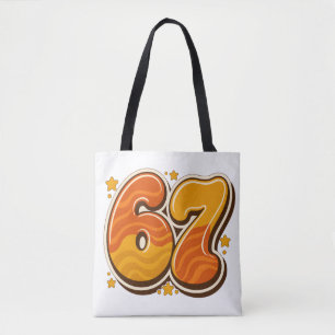 Six Seven Meme Tote Bag