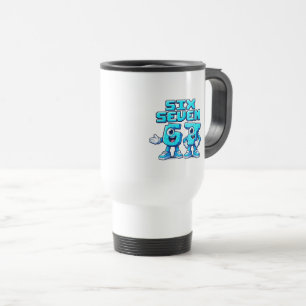 Six Seven Retro Gamer Kids T-Shirt Travel Mug