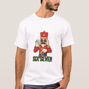 Six Seven Snowman Christmas Nutcracker 6 7 Xmas  T-Shirt