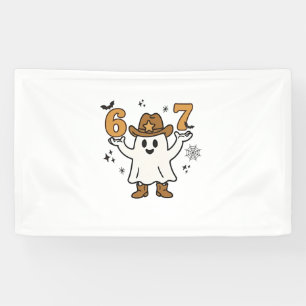 Six Seven Spooky Halloween Sport 67 Mason Meme Banner