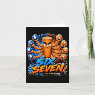 Six Seven Tung Tung Sahur Kids 67 Boys Youth 6-7 Card