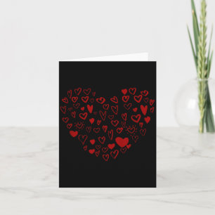 Six Seven Valentines 67 Hearts Pattern 67 Valentin Card