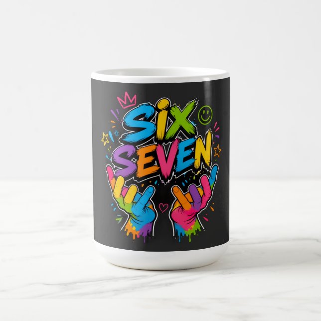 Six Seven Vibe Coffee Mug (Center)