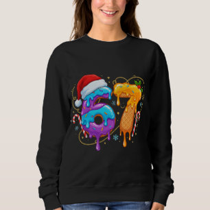 Six Seven Xmas Christmas Gen Z Meme 6 7 Sweatshirt