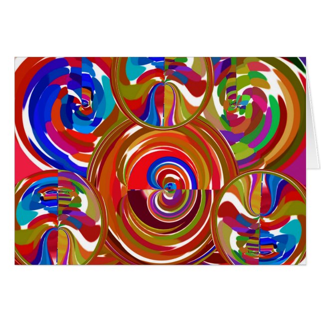 Six Sigma Circles - Reiki Colour Therapy Plates V8 (Front Horizontal)