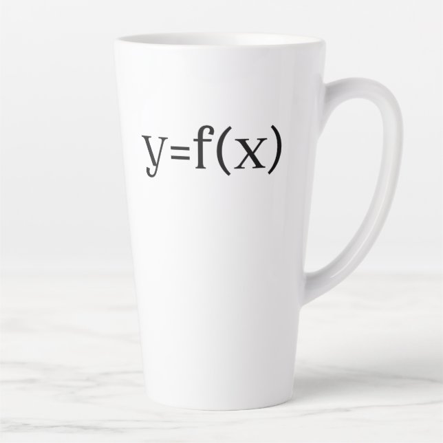 Six Sigma Formula, PROBLEM SOLVING Equation Latte Mug (Right)