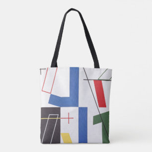 Six Spaces with Crosses Sophie Taeuber-Arp Tote Bag