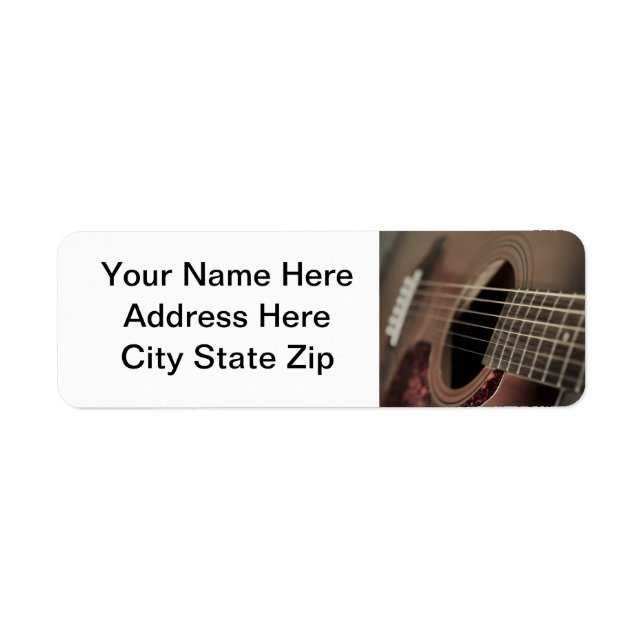 Six Sting Acoustic Guitar (Front)