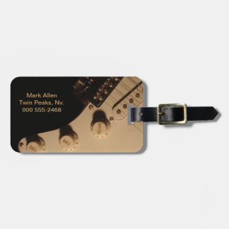 Six String Player Luggage Tag