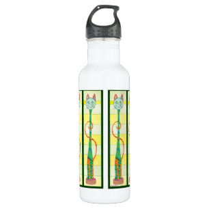 Six Tall Cats Waterbottle 710 Ml Water Bottle