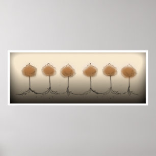Six Trees Poster