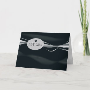 Six Year Employee Anniversary Card