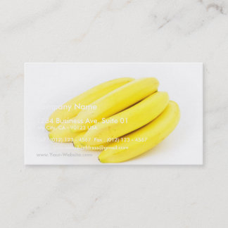 Six Yellow Bananas Business Card