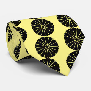 Sixteen-double-petaled chrysanthemum tie