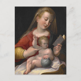 Sixteenth Century Madonna and Child Postcard