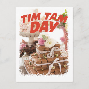 Sixteenth February - Tim Tam Day Postcard