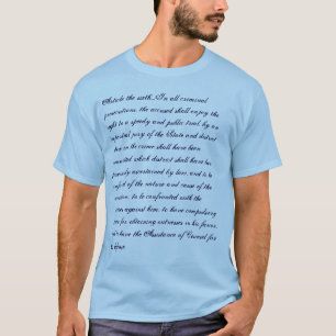 Sixth Amendment T-shirt