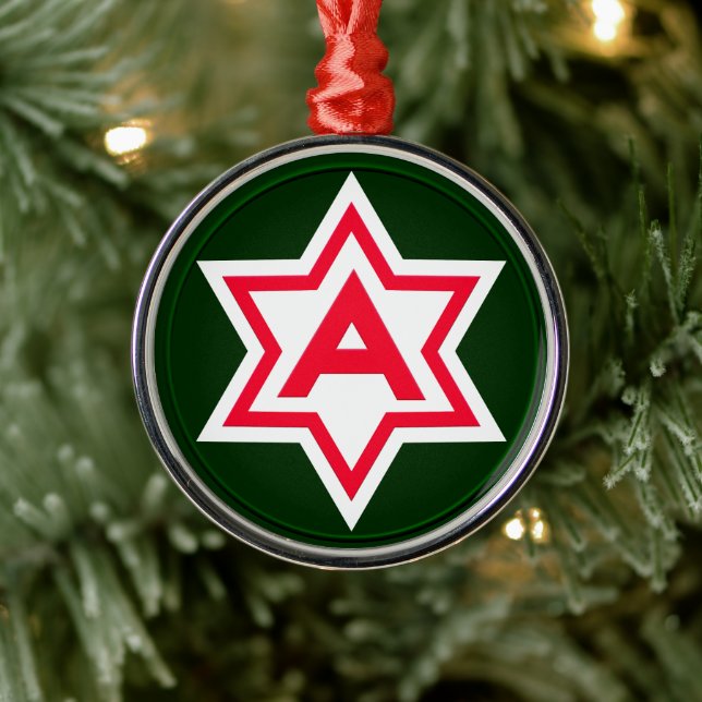 SIXTH ARMY Metal Ornament (Tree)