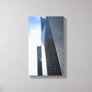 Sixth Avenue Architecture New York City Photograph Canvas Print