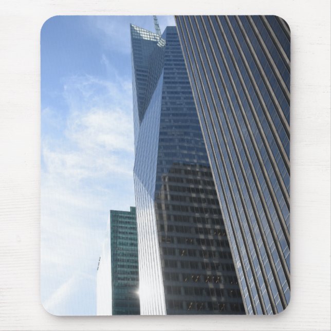 Sixth Avenue Architecture New York City Photograph Mouse Mat (Front)