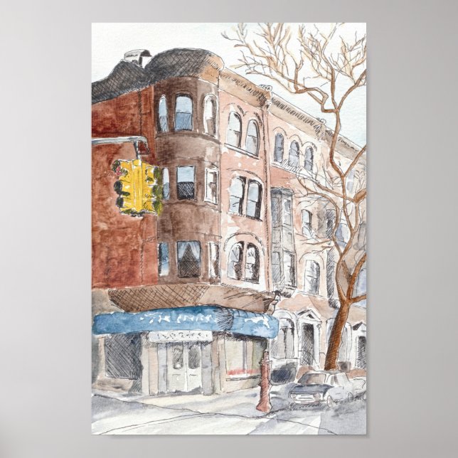 Sixth Avenue, Park Slope Poster (Front)