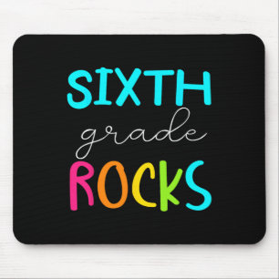 Sixth Grade Rocks Team 6th Grade Teacher Mouse Mat