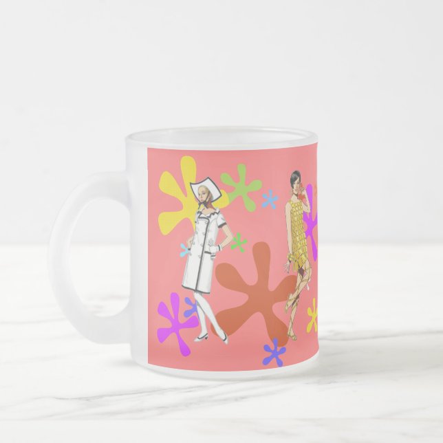 Sixties Mod Fashion Mug (Left)