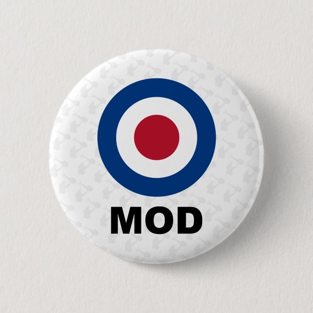 Sixties Mod Target Button (Front)
