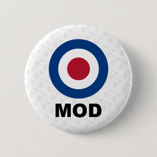 Sixties Mod Target Button